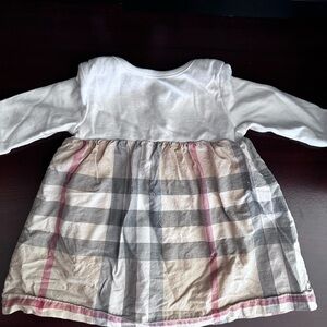 Burberry toddler dress, authentic, used, 3 month 59/40